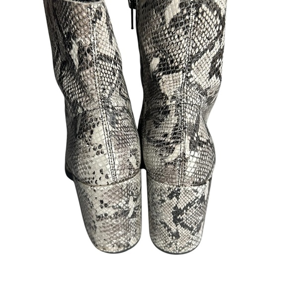 Tony Bianco Snakeskin Booties Womens Sz 8 - Picture 10 of 13